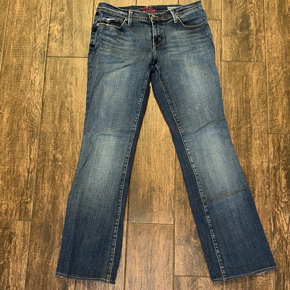 Blue Cult Denim - Blue Cult Bootcut Jeans Size 28 Medium Wash Low Rise Denim